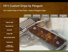 Tablet Screenshot of penguinsgrips.us